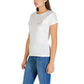 Cream Cotton T-Shirt