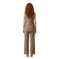 Beige Viscose Waistcoat