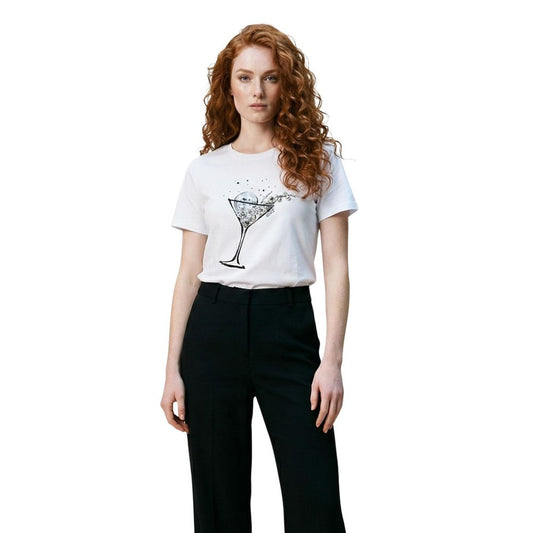 White Cotton T-Shirt