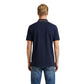 Blue Cotton Polo Shirt