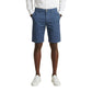 Blue Cotton Bermuda Shorts