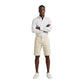 Cream Cotton Bermuda Shorts