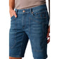 Blue Recycled Cotton Bermuda Shorts