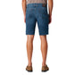 Blue Recycled Cotton Bermuda Shorts