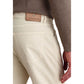 White Elastane Skinny Pants