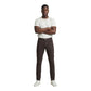 Brown Cotton Skinny Jeans