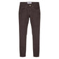 Brown Cotton Skinny Jeans