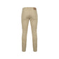 Beige Elastane Skinny Pants