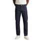 Blue Viscose Skinny Jeans