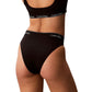 Black Recycled Polyester Swim Briefs