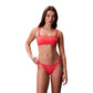 Orange Recycled Polyester Swim Briefs