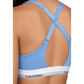 Blue Cotton Bra