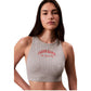 Gray Cotton Bra