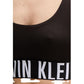 Black Recycled Polyester Bra