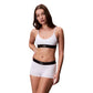 White Polyester Bra