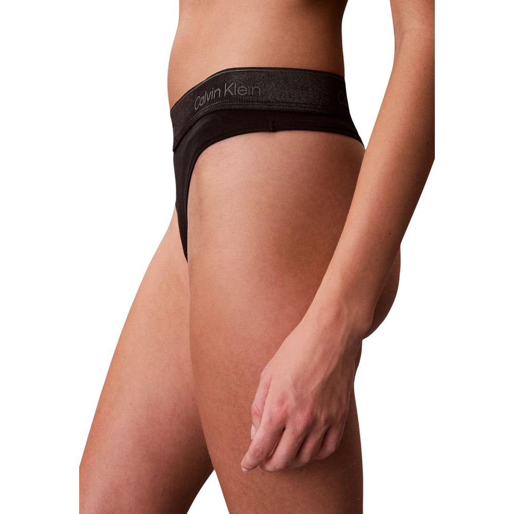 Black Cotton Pantie
