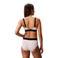 White Recycled Polyester Bra
