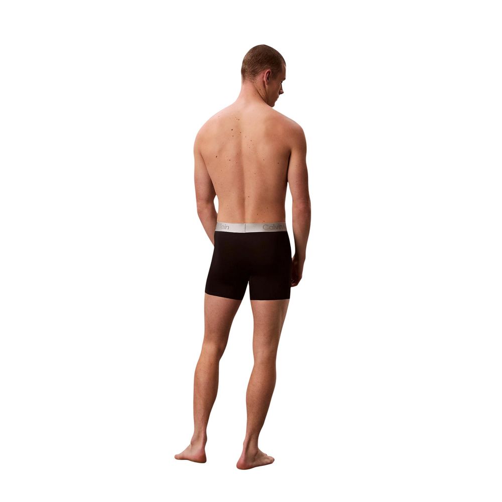 Black And White Recycled Polyester Boxers