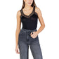 Black Viscose Top