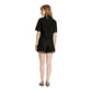 Black Polyester Shortsleeve Shirt