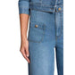 Light Blue Cotton Bootcut Jeans