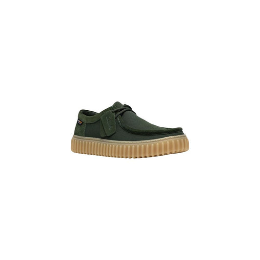 Bicolor Textile Low Top Sneakers