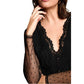Black Polyamide Bodysuit