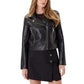 Black Polyethylene Leather Jacket
