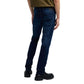 Blue Cotton Skinny Jeans