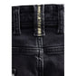 Gray Cotton Bermuda Shorts