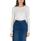 Beige Viscose Sweatshirt