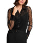 Black Polyester Sweater