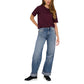 Blue Cotton Relaxed Fit Jeans