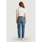 Blue Cotton Relaxed Fit Jeans