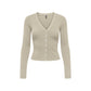 Beige Viscose Cardigan