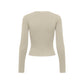 Beige Viscose Cardigan