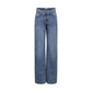 Blue Cotton Relaxed Fit Jeans