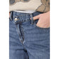 Blue Cotton Relaxed Fit Jeans