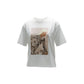 Cream Cotton T-Shirt