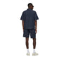 Blue Cotton Shortsleeve Shirt