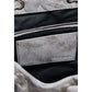 Gray Cotton Backpack