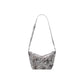 Gray Cotton Handbag