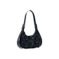 Black Cotton Handbag