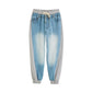 Light Blue Cotton Mom Jeans