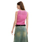 Pink Cotton Tank Tops