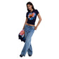 Blue Cotton T-Shirt