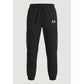 Black And White Polyester Joggers (Workout Pants)