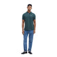Bicolor Cotton Polo Shirt