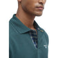 Bicolor Cotton Polo Shirt