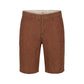 Beige Linen Bermuda Shorts